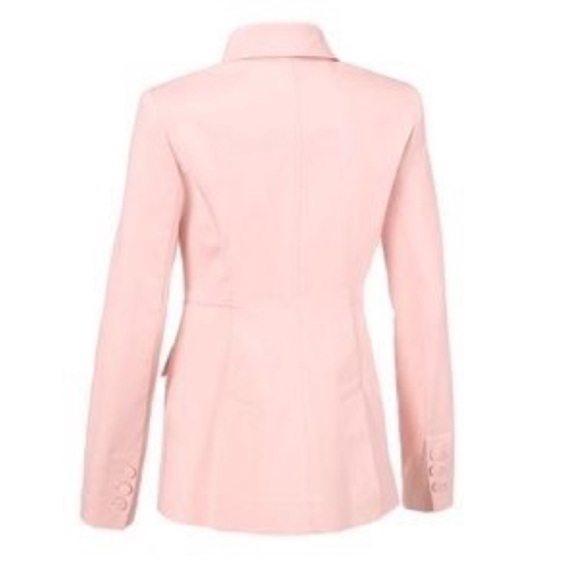 BOGO! Cabi #5656 Grace Blazer Ponte Knit Stretch Pink Size 10 - Picture 11 of 11